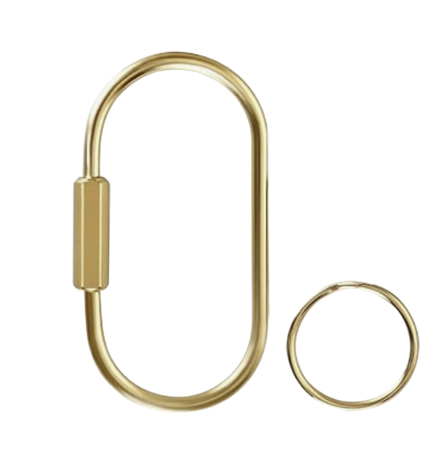 Premium Vintage-style Hotel Keychain with Monogram