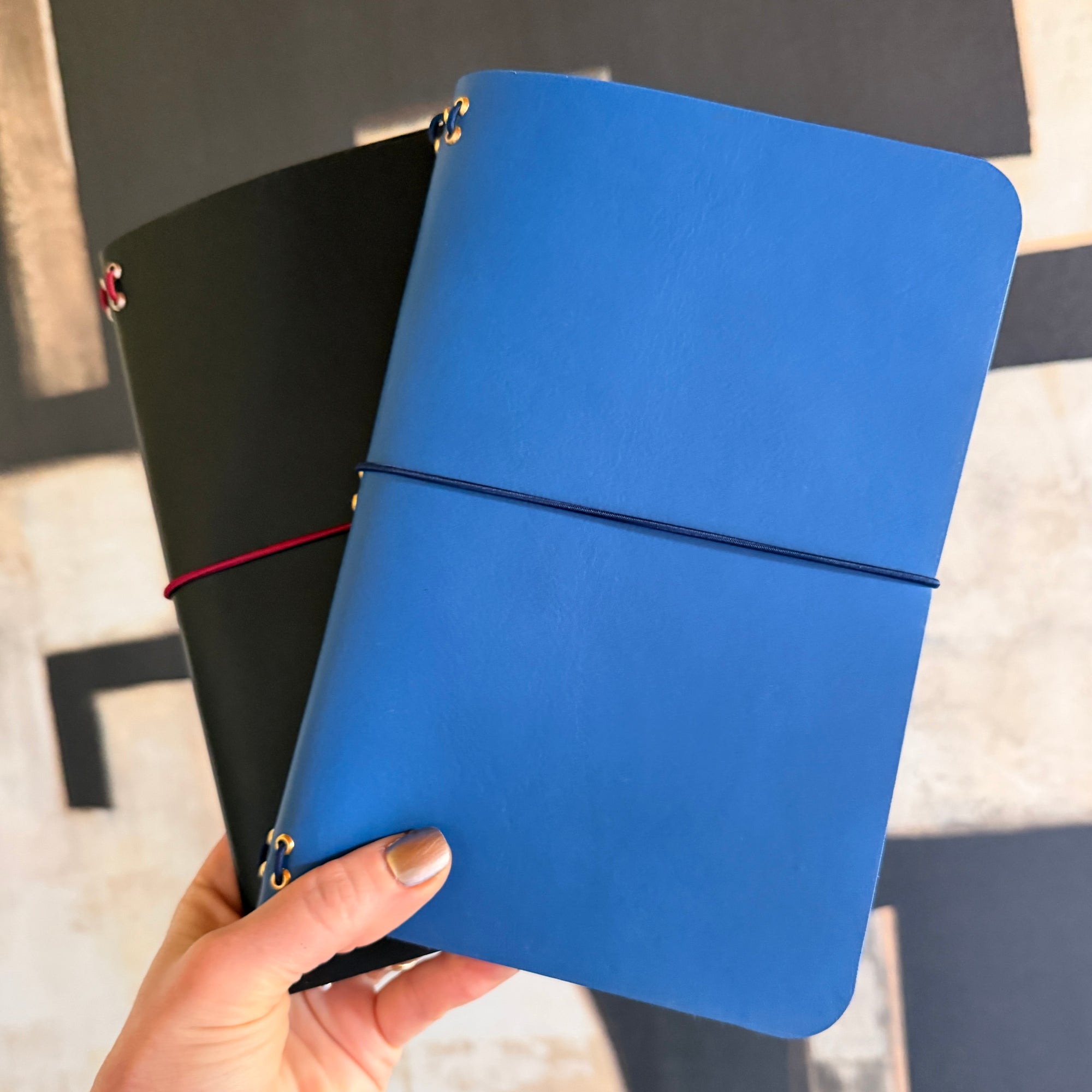 The Stinson - A5 Bi-Fold Premium Leather Journal with Monogram