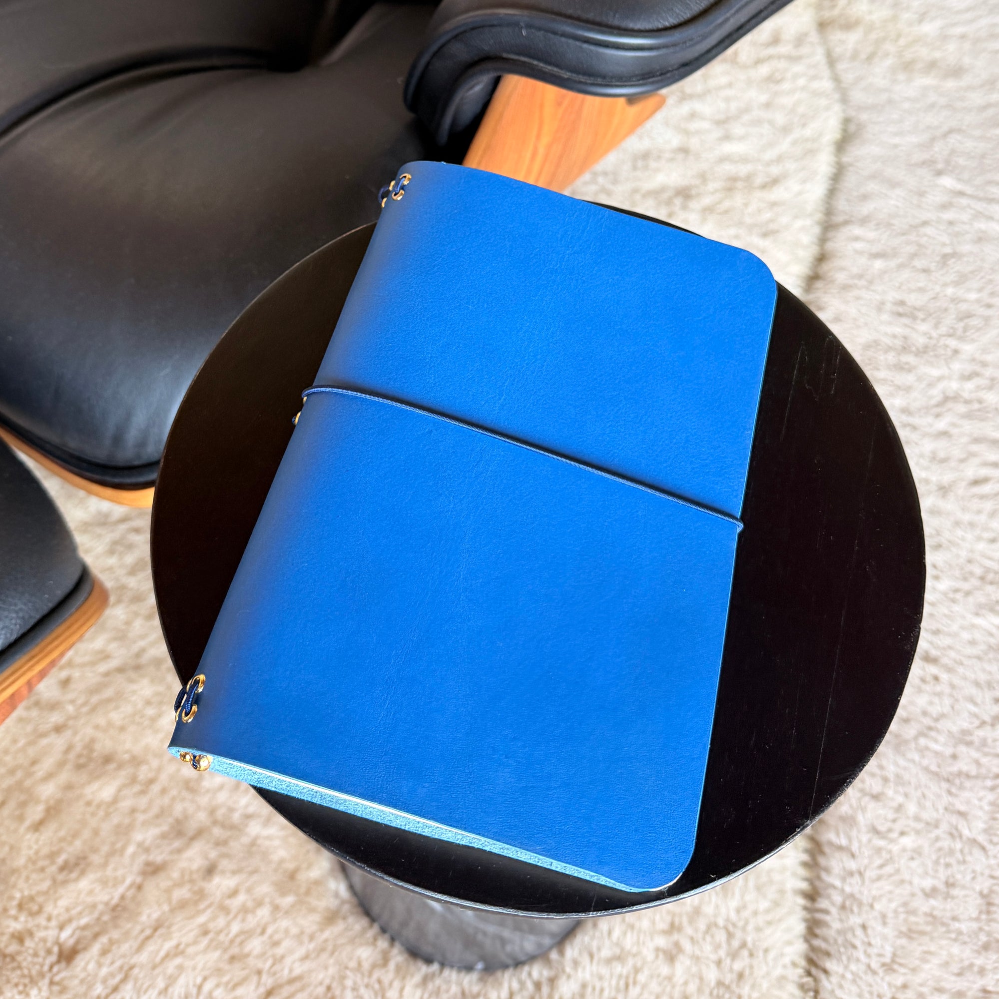 The Companion - A5 Bi-Fold Premium Leather Journal with Monogram