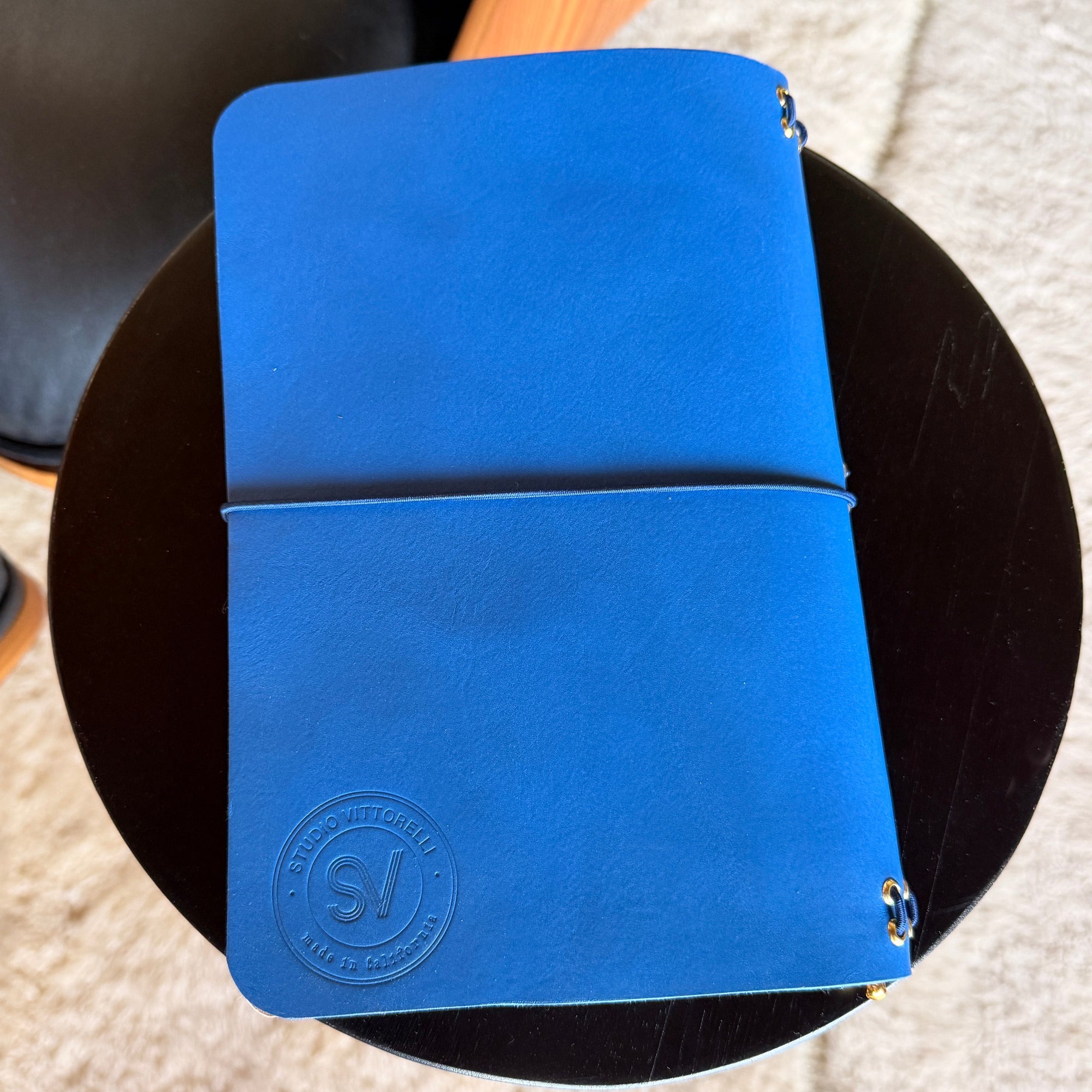 The Companion - A5 Bi-Fold Premium Leather Journal with Monogram