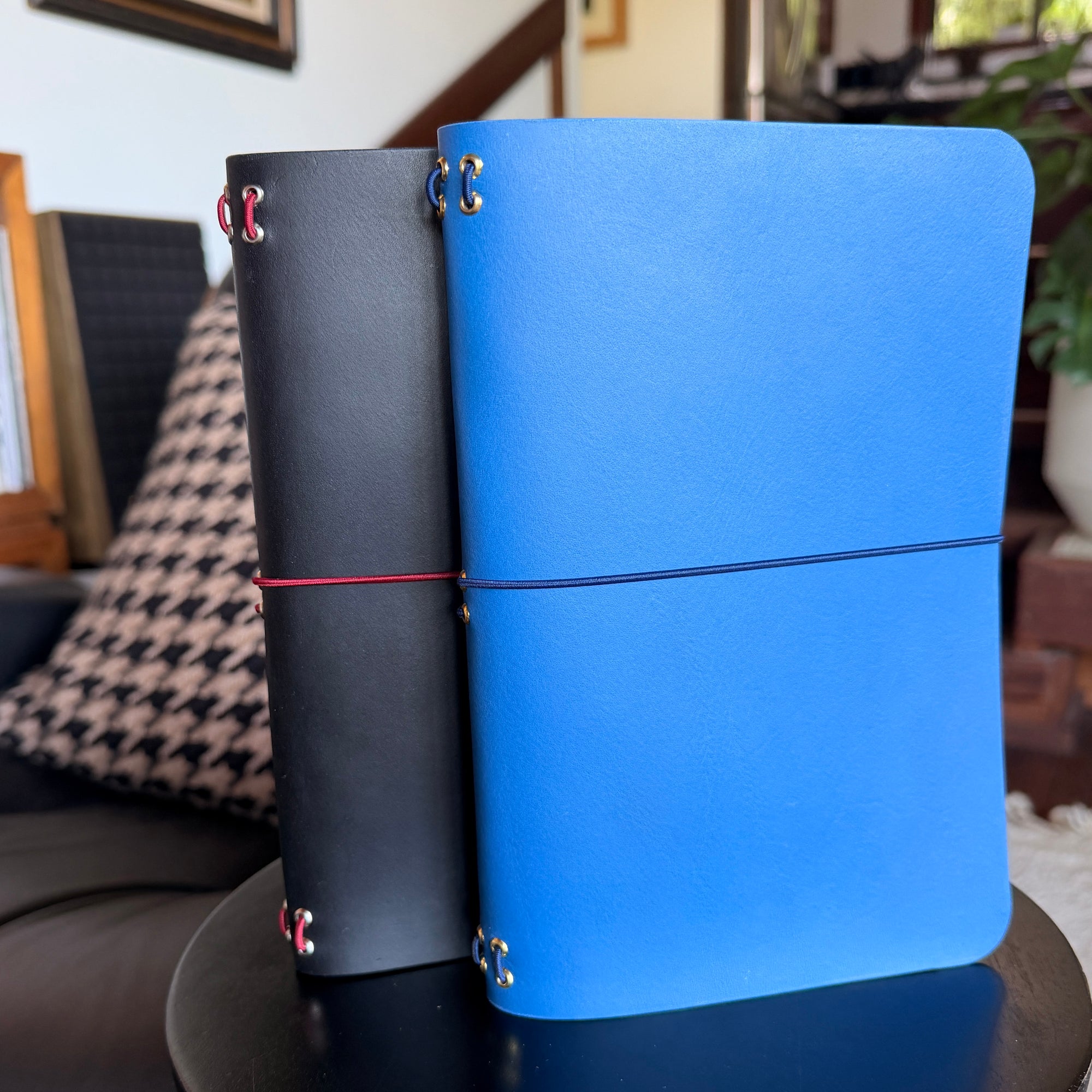 The Companion - A5 Bi-Fold Premium Leather Journal with Monogram